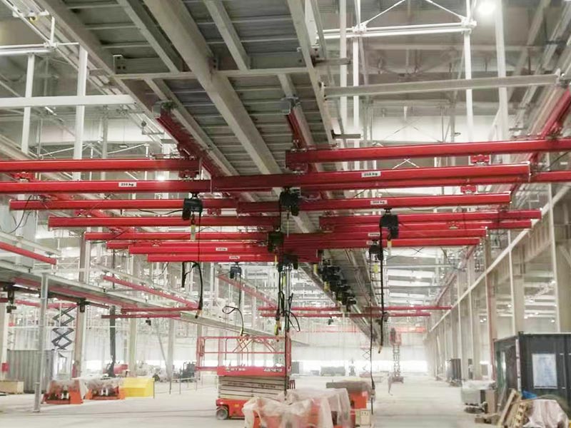 柔性组合式悬挂起重机